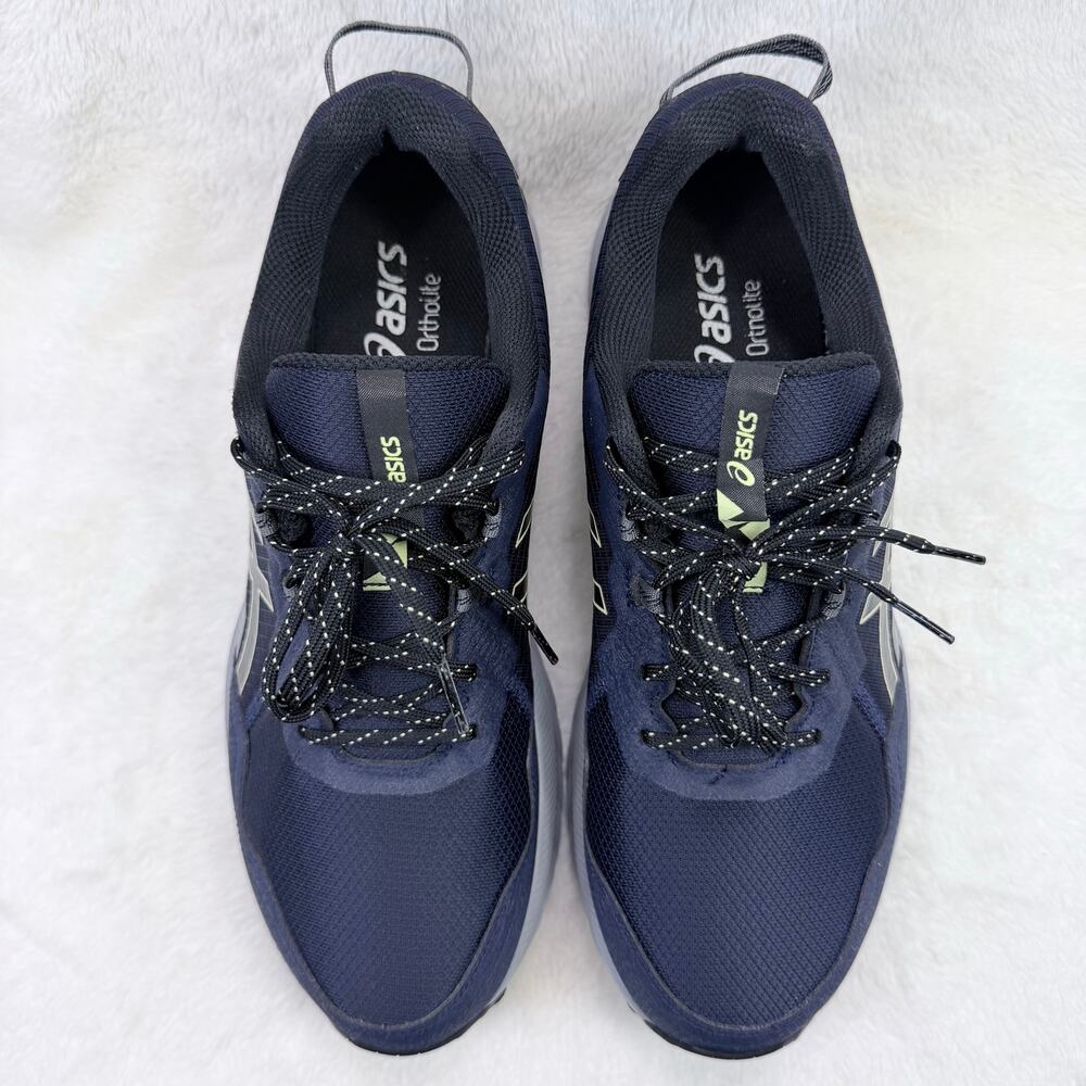 ASICS Gel Venture 10 Mens Trail Running Shoes Navy Size 11.5 1011B967 Shoe - Picture 8 of 10